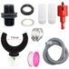 Bazywtyh - Collecteur d'eau de pluie pour descente pluviale, kit de dérivation pour réservoir, raccord pour tuyau d'arrosage (75 mm) pour agriculture, pelouse, jardin et irrigation