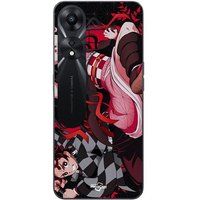 Oppo Etui Oppo A78 5G Demon Slayer Tanjiro Nezuko Aanvalsgevecht Maniacase