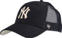 47 Brand Casquette New York Yankees Branson, Unisexe, Bleu marine, Casquette, taille : Taille unique