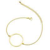 Cilla Jewels Dames Armband Cirkel Goudkleurig
