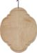 Dutchdeluxes Serveerplank - Handgemaakt - Luxe - Snijplank - Ontbijtbord - Maple Esdoorn - Met sapgroef - Wit beige