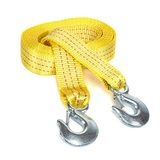 NEIKO 51005A Heavy-Duty sleepriem met haken, 6,5 bij 50 meter, geweven polyester singels, 4,5 kg capaciteit, HD Truck Recovery Strap en ATV Sleepriem, Sleepkabel voor voertuigen