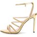 Guess by Marciano GUESS Crystal Sandal Gold