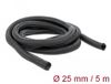 Delock Gevlochten slang zelfsluitend 5 m x 25 mm Noir