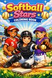 Softball Stars Coloring Book