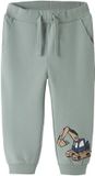 Name it joggingbroek regular fit biologisch katoen groen kinderen