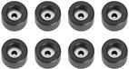 Adam Hall 4904M8AH Rubber Foot Zak van 8 25x15 mm