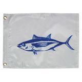 TaylorMade Taylor Fisherman's Catch Tonijn Wit Bootvlag 30,5 x 45,7 cm