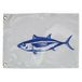 TaylorMade Taylor Fisherman's Catch Tonijn Wit Bootvlag 30,5 x 45,7 cm