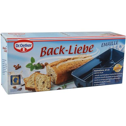 Dr. Oetker Pound Cake Mould - Rectangular - Black - 30cm