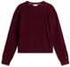 Tommy Hilfiger Gebreide Trui Dames L Wol/Polyamide/Zijde Herfst/Winter 2026 Bourgogne