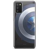 ERT GROUP mobiel telefoonhoesje voor Samsung A02S origineel en officieel erkend Marvel patroon Captain America 006 optimaal aangepast aan de vorm van de mobiele telefoon, gedeeltelijk bedrukt