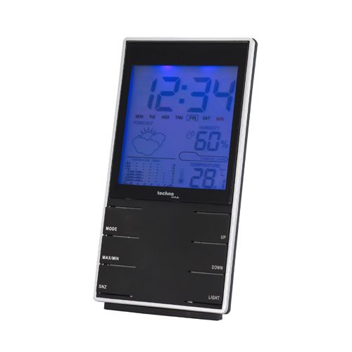 Technoline WS 9120 - Digitale Weerstation - Zwart/Zilver