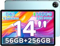 DOOGEE U14 / WiFi 6 / 256 GB / Blauw