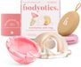 Bodyotics - Herbruikbare Menstruatie Discs - Menstrual Discs met Trekring - Maat S & L - Beige & Roze - 2 stuks