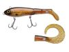 Abu Garcia Svartzonker McHybride snoekaas, Swimbait hybride aas met hard lichaam en zachte paddle, biedt een reservestaart
