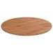 VidaXL Plateau rond Ø70x1,5 cm traité bois de chêne massif brun clair