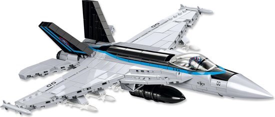 Cobi 5805 F/A-18E Super Hornet Bouwstenen, Zilver