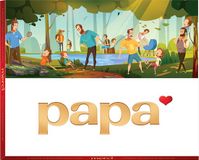 Merci Finest Selection Chocoladerepen met opschrift "papa" - 250g