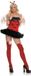 Leg Avenue Daisy Bug Kostuum Rood XS