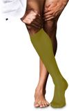 FALKE No. 9 Pure Fil d´Écosse Kniekousen Heren Groen Maat 39-40