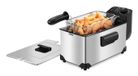 Aigostar 30HEY Frituurpan - 3L - 2200W - Roestvrijstaal/Zwart