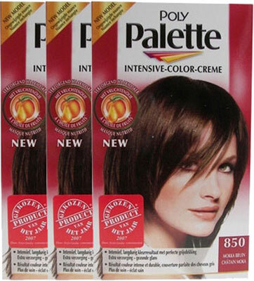 Schwarzkopf Poly Palette Intensieve Cremekleuring 850 Mokka Bruin Voordeelverpakking