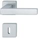 Hoppe Knopgarnituur Austin 2x deurklink op rozet BB, aluminium zilver geanodiseerd