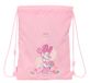 Minnie SAFTA S.A. Minnie Mouse Babyrugzak, plat, voor kinderen, ideaal voor kinderen van verschillende leeftijden, comfortabel en veelzijdig, kwaliteit en duurzaamheid, 26 x 34 cm, Lichtroze, M, Casual