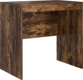vidaXL Bureau Rook Eiken 125,5 x 50 x 127 cm