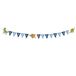 Amscan Vlaggenlijn Happy Dinosaur 180 Cm Papier Blauw