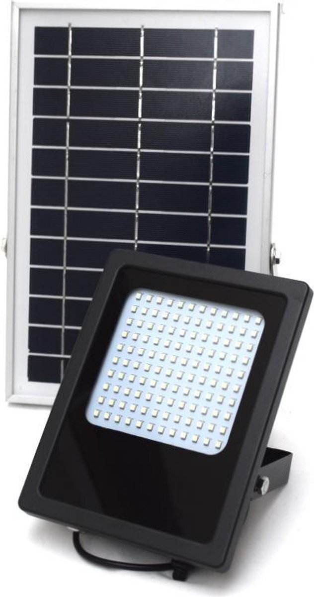Bron batterijen Solar LED buitenlamp 700 Lumen met Li-ion batterij