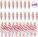 vidaXL Kerst Spiralvormige Bal 40 stuks Rood