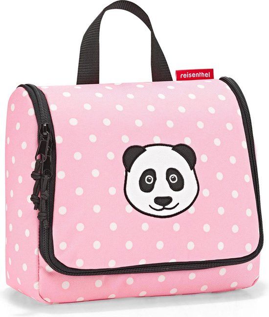 Reisenthel Toiletbag Kids Toilettas Kind - 3L - Panda Dots Pink Roze