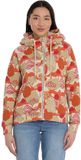 Ragwear Dames Hoodie Fllawia Print Ecru M