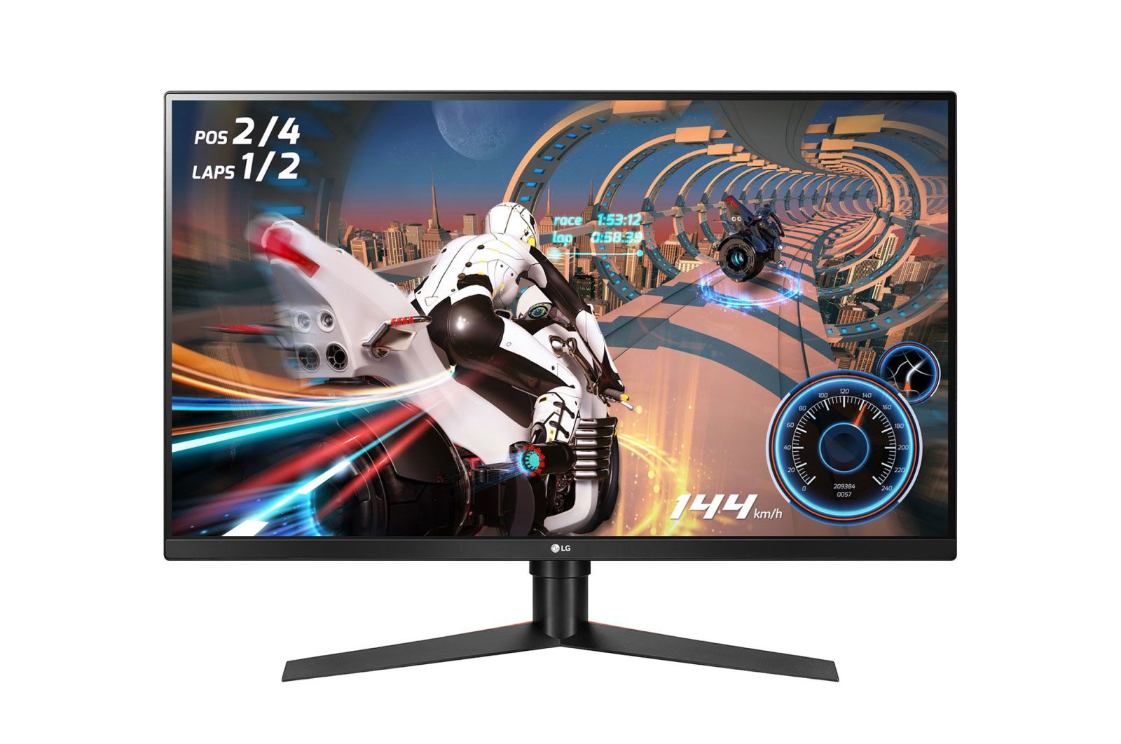 LG 32GK650F-B computer monitor 80 cm (31.5") 2560 x 1440 Pixels WQXGA LED Zwart, Rood