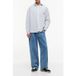 Tommy Hilfiger Oversized Stripe Oxford Providence Blue Taille: XXL