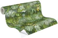 A.S. Création The Wallcover 385831 Zelfklevend Behang Groen Vliesbehang Botanisch & Tropisch Natuurprint