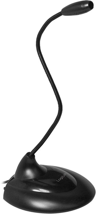 LogiLink HS0047 microfoon Zwart PC-microfoon