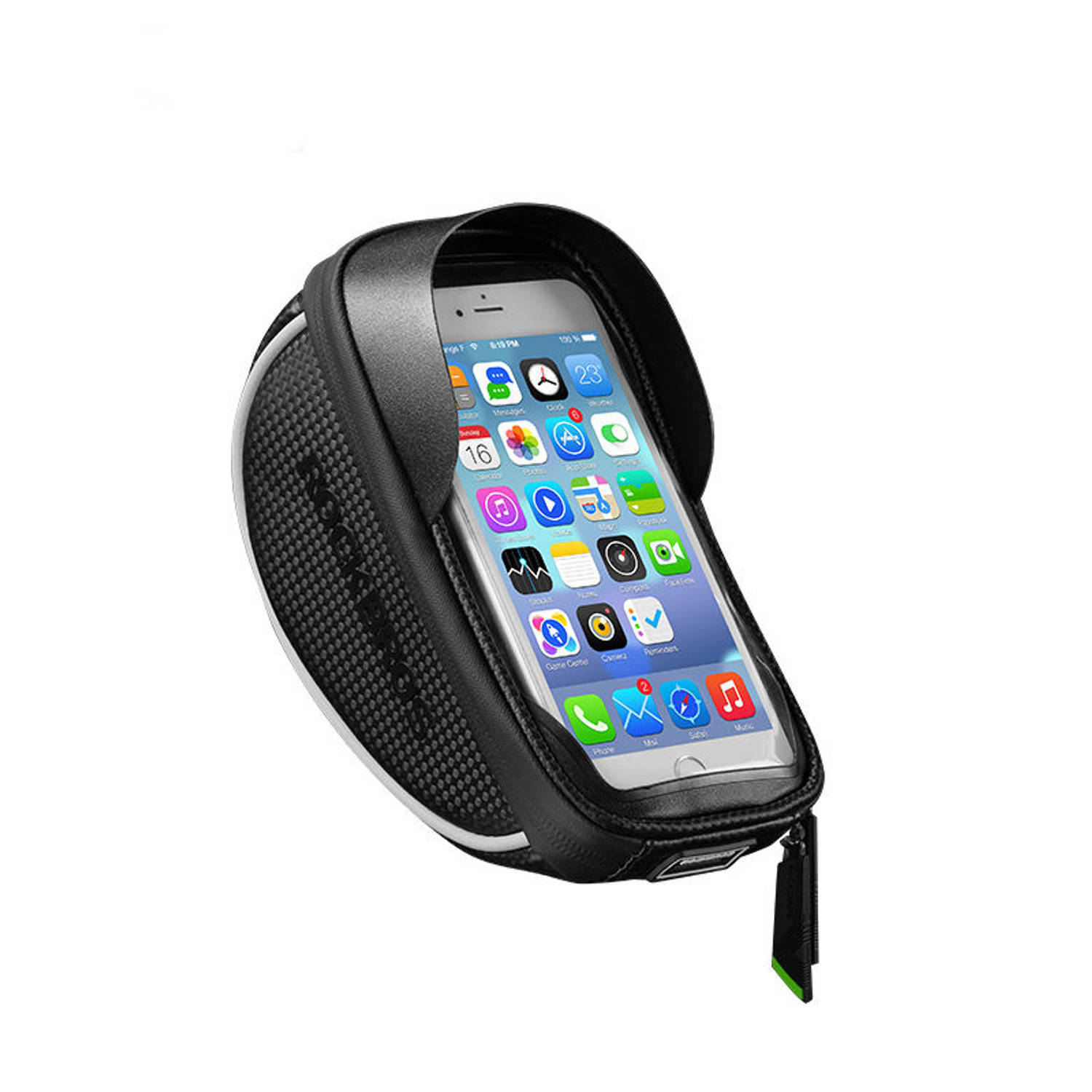Decopatent Decopatent® PRO Stuurtas - Telefoonhouder fiets Waterdicht - Fietstas universeel tot 6.5 inch Gsm - Mtb - Ebike - iPhone - Samsung