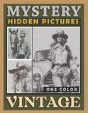 Mystery Spiroglyphics Mystery Dots Lines Spirals Hidden Pictures Vintage: Nostalgize Timeless Beauty with this One Color Coloring Book, Great for Relaxation and Stress Relief