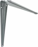 AMIG Plankdrager/planksteun van metaal - gelakt grijs - H300 x B250 mm