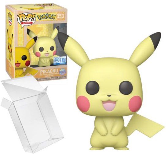 Funko Pop! Games: Pokemon - Pikachu (Soft Color) #353 Funko Exclusive