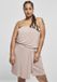 Urban Classics Viscose Short Bandeau Jurk - 5XL - Roze