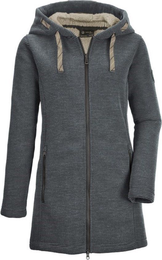 Killtec Dames Vest - Gevoerd - Gebreid - Aquaverde - Maat 38