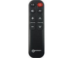 Geemarc TV-5 Universele afstandsbediening - Zwart