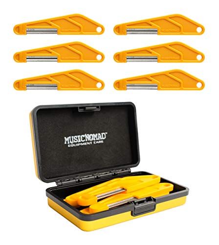 MusicNomad MN668 Topkam Vijlen Set - Elektrische Gitaar - Light