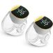 Oemmie Tire-lait électrique mains libres sans fil portable double sans BPA rechargeable