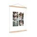 YourSurprise Poster personnalisé avec porte-affiche en bois - 40x60