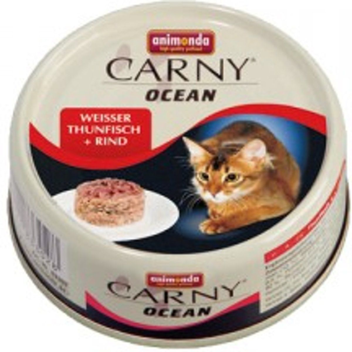 Animonda Carny Ocean - Witte Tonijn + Rund 12x80 gr